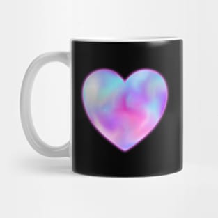 Glass Heart Mug